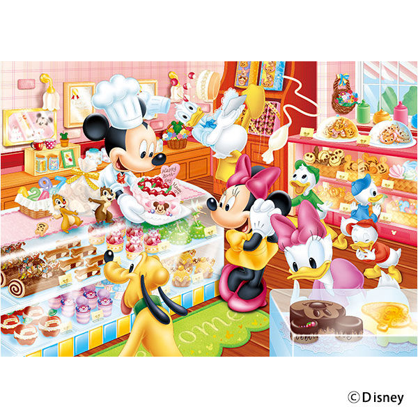 テンヨー パズル ミッキーのケーキやさん（ディズニー80ピース） DC-80