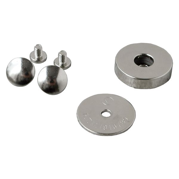 日本紐釦貿易 ネジ式マグネットボタン 5mmxφ19mm M75-S-1P 1セット(5組