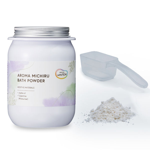 ロハコ先行発売】ウィズフェム 炭酸アロマバスパウダー（アロマミチル
