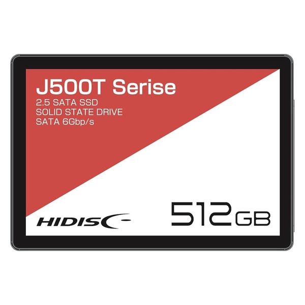 磁気研究所 2.5インチ SATA3 内蔵用SSD TLC 512GB HDJ500T-512SSD Bulk