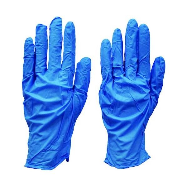 ダンロップホームプロダクツ ダンロップ NS480ニトリル極薄手袋 S ブル