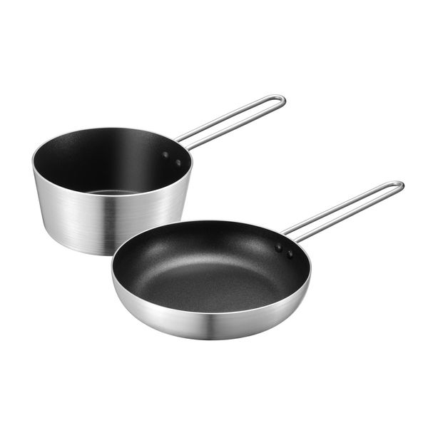 和平フレイズ デリミーズ IH対応ソースパン16cm&フライパン20cm MB