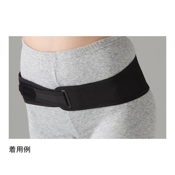 セルヴァン 片手で締められる簡単骨盤ベルト ブラック MーL 032492702