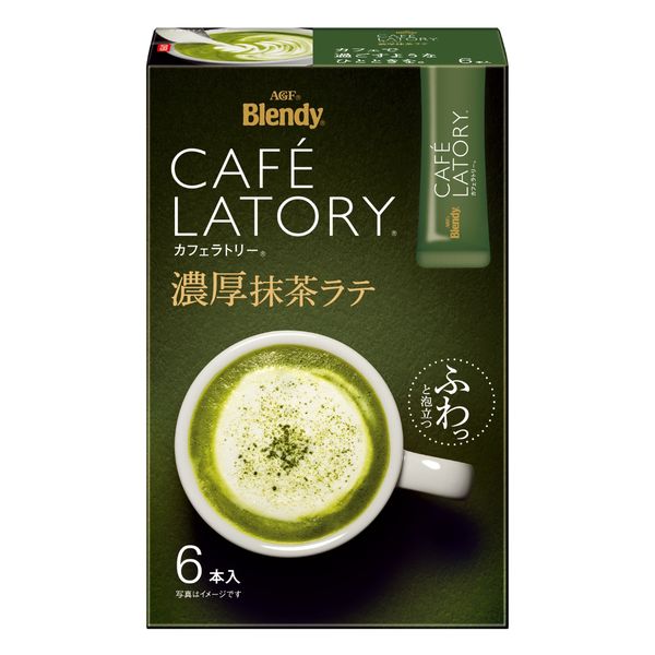 味の素AGF ブレンディ カフェラトリースティック 濃厚抹茶ラテ 1箱（6