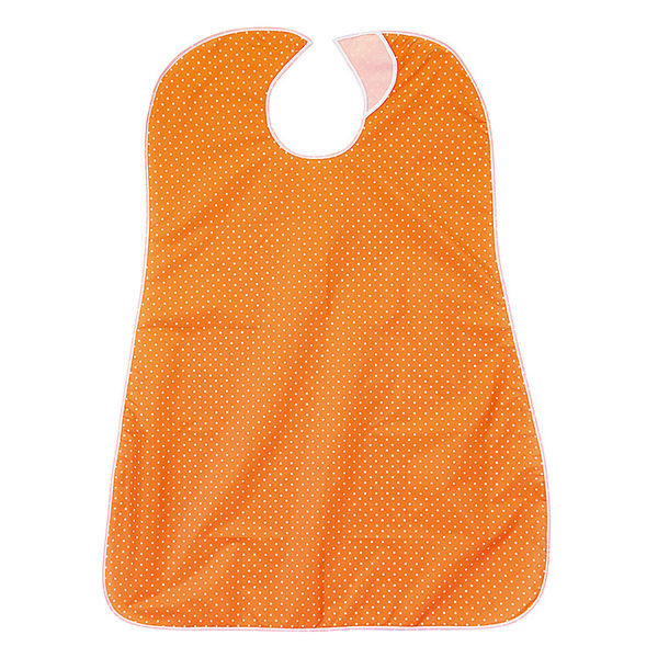 リブドゥコーポレーション ヴェール 食事用 介護用 エプロン 水玉柄