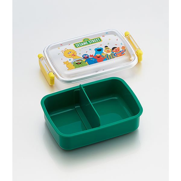 スケーター RBF3ANAG 抗菌タイトランチボックス角形 セサミストリート