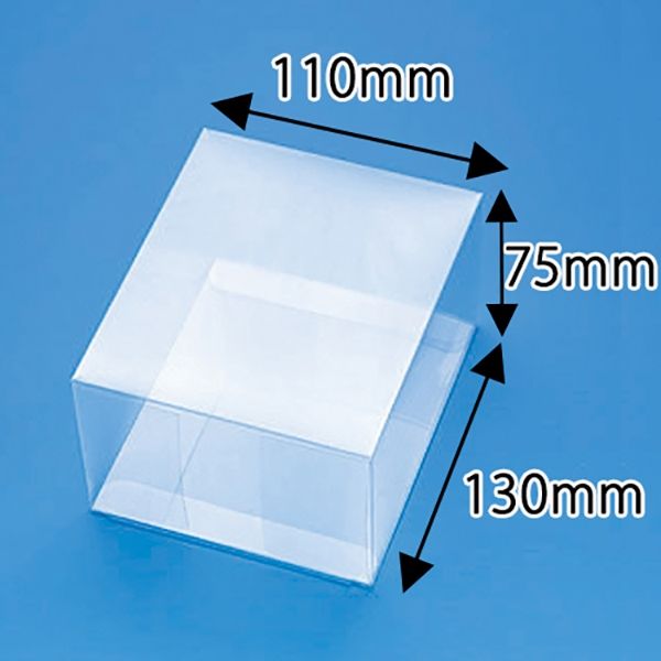 シモジマ クリスタルBOX V-15 006834100 1セット（10枚入×10）（直送品