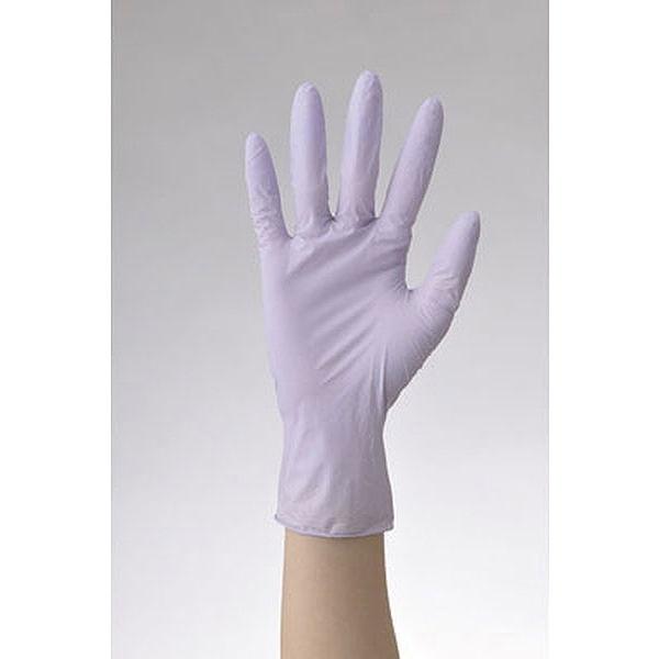 ハリヤード HALYARD 検査検診用 ラベンダーニトリルグローブ パウダー