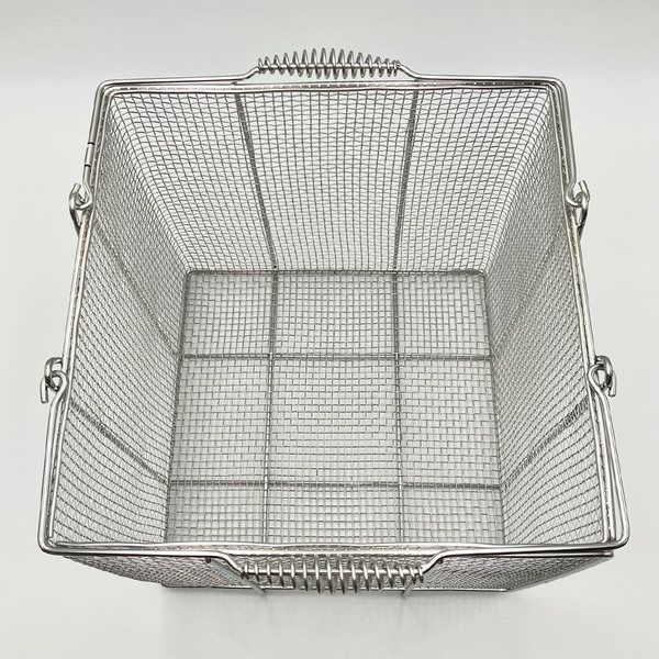 三和化研工業 ステンレス角型洗浄カゴ 大 300×300×300mm SS300 1個 4