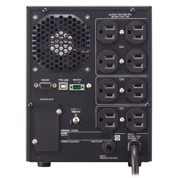 オムロン 無停電電源装置 ラインインタラクティブ／1KVA／900W