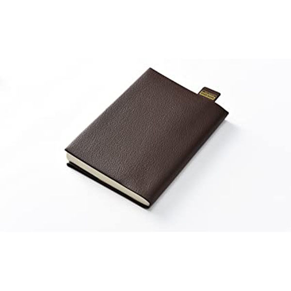 TTC 皮革調ブックカバーNo.12 B5 茶 324225 1個 - アスクル