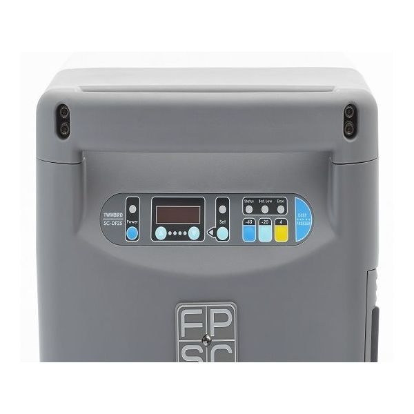 ツインバード ポータブル低温冷凍冷蔵庫 25L ー40~+10°C 出荷前点検