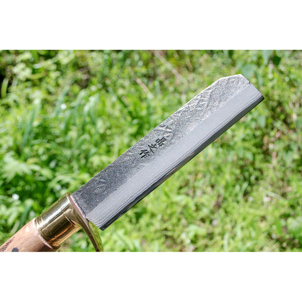 トヨクニ 角型ダマスカス焚火鉈 晶之作 tygr230410-046 1本（直送品