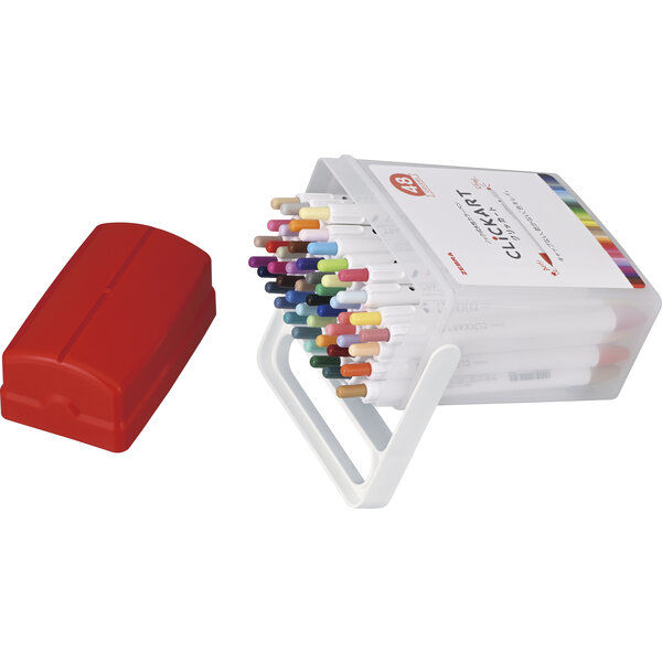 ゼブラ クリッカート48色セット 水性ペン WYSS22-48C-N 1セット - アスクル