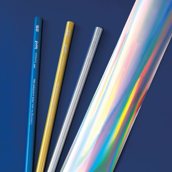 トンボ鉛筆 かきかた鉛筆 ippo! メタリック 2B KB-KUA01-2B 1ダース(12