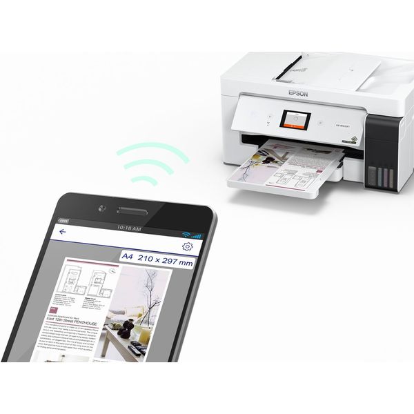 エプソン A3インクジェットFAX複合機 プリンター EW-M5610FT 大容量