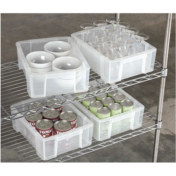 コンテナ】 アスクル 「現場のチカラ」 サンボックス＃9B-2クリア 8.9L