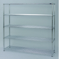 アイリスオーヤマ メタルラック ポール直径25mm 幅1800×奥行460×高さ