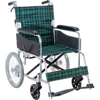 幸和製作所 車いす ハンドブレーキ付アルミ製車いす(背折れタイプ) B