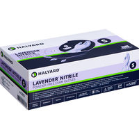 ミドリ安全 ニトリル手袋 ベルテ 710N 粉無し ブルー LL (100枚入