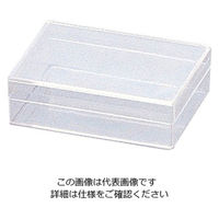 アズワン スチロール角型ケース 10個 194×104×26mm 10カタ 1箱(10個) 1