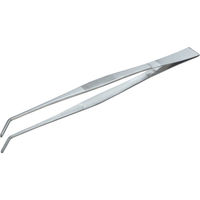 トラスコ中山 TRUSCO ステンレス製ピンセット 300mm 直ギザ付 TSP-39 1