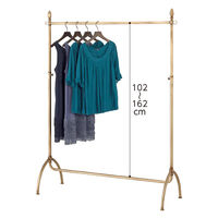 ストア・エキスプレス アンティークゴールド ハンガーラック 装飾