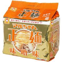 東洋水産 マルちゃん マルちゃん正麺味噌味 5食パック 108gx5 x6
