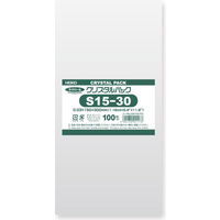 HEIKO クリスタルパック SA4 横225×縦310mm 6739200 OPP袋 透明袋 1袋