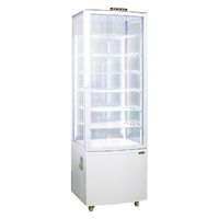 軒先渡し】レマコム 4面ガラス冷蔵ショーケース 238リットルタイプ R4G