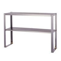 東製作所 ステンレス二段平棚 1200×300×800 OS-1200-300 1個 61-4439