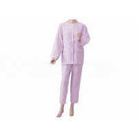 グンゼ 長袖パジャマ（婦人セット）通年用 ピンク M TB2807 【介護用