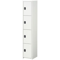 Netforce ロッカー 金庫 貴重品入れ 2列2段4人用 ダイヤル錠