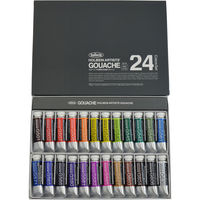 不透明水彩絵具〈ガッシュ〉 15ml G715 24色セット 3715 ホルベイン