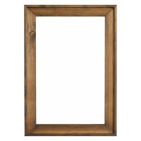 永井興産 L型フレームウォールミラー 幅680×奥行40×高さ680mm