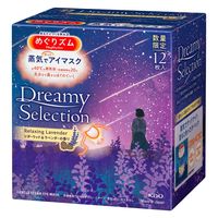 花王 めぐりズム蒸気でホットアイマスクキンモクセイの香り 1箱（12枚