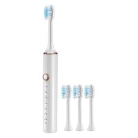 ハック 音波電動歯ブラシ ピュアブラシ ホワイト HAC4355 1個 - アスクル