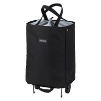レップ ショッピングカート 前押し4輪カート 折りたたみ 保冷保温 35L