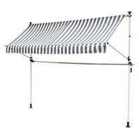 谷村実業 物干竿付 オーニングIV TAN-900-20A(BR) 1個 4589792852401