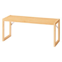 無印良品 リビングでもダイニングでもつかえるベンチ 2 オーク材 幅56