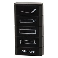 シヤチハタ データーネームEX15号 ブラック キャップ 黒 XGL-15PC-K 1