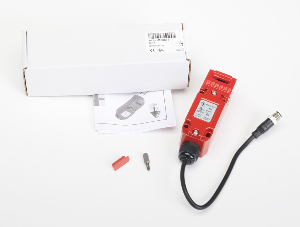 IDEM Z-Range Safety Switch: tongue (key) interlock (PN# KM-203300