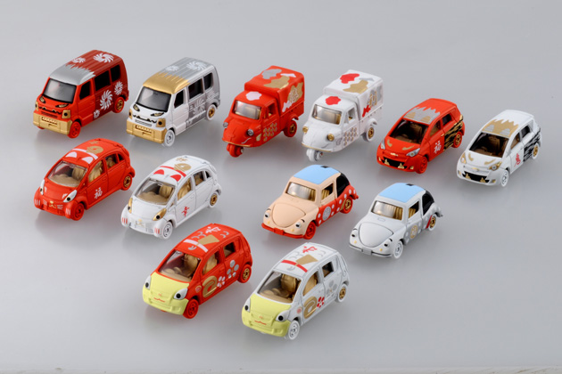 タカラトミー、「福々トミカ」を発売 ～未・獅子舞・福助など“縁起物