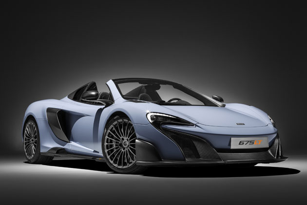 約4700万円！マクラーレン「675LT Spider」をジュネーブショーで世界初