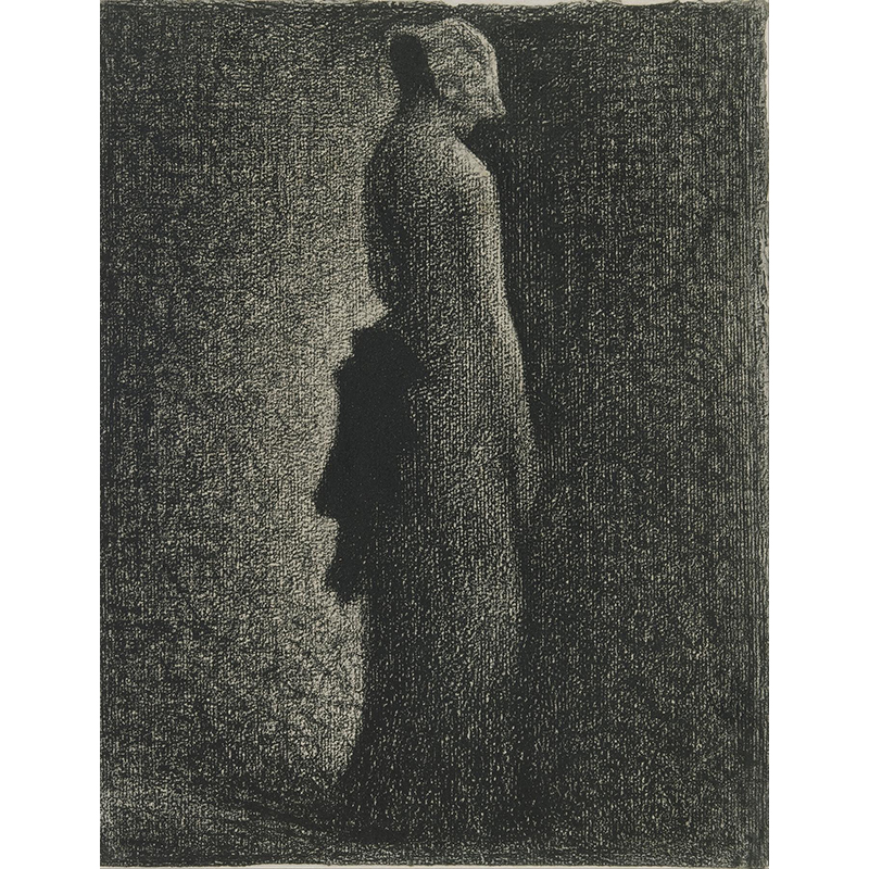 ボクらのアート / The Black Bow (1882) - ジョルジュ・スーラ