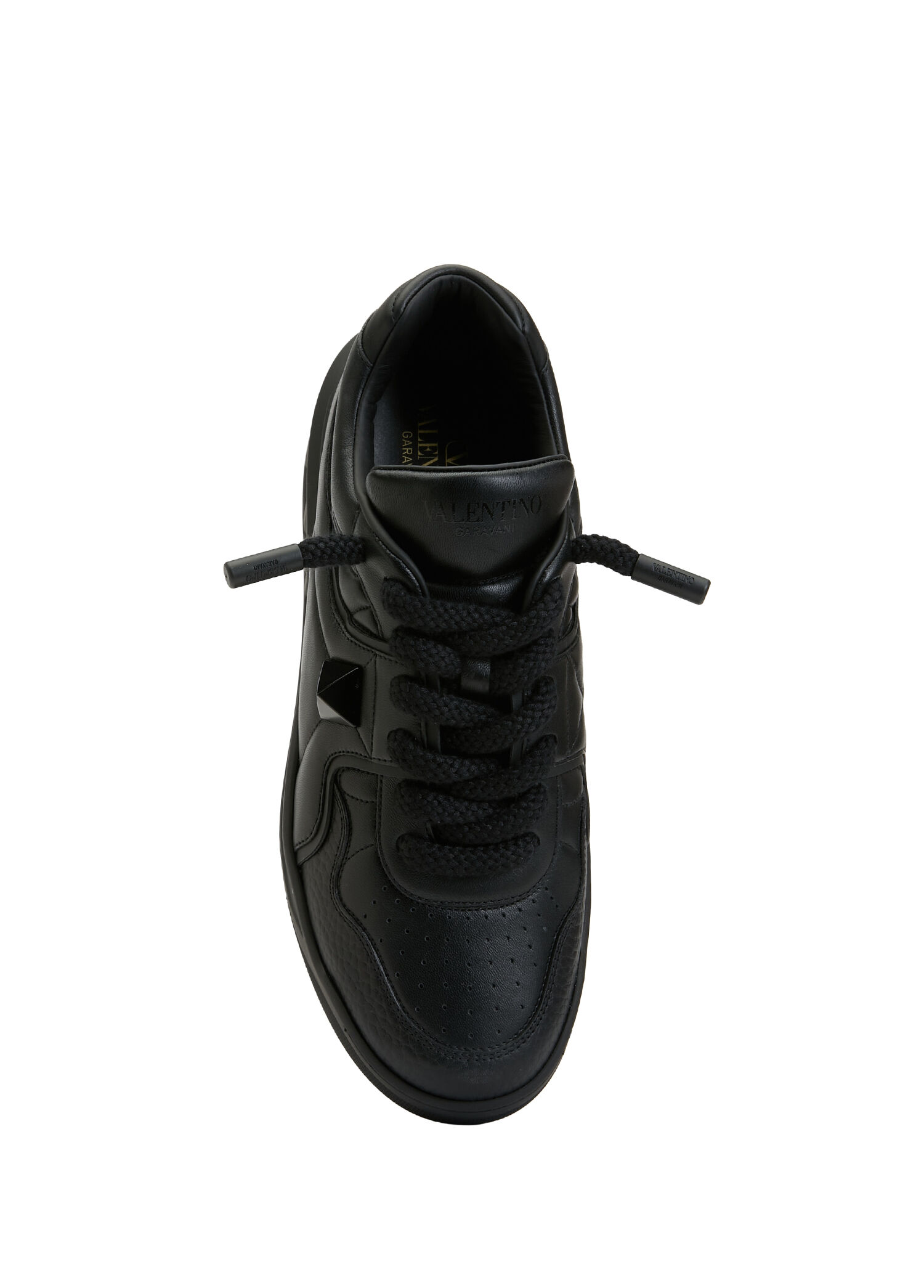 Valentino Garavani Siyah Erkek One Stud XL Siyah Erkek Deri