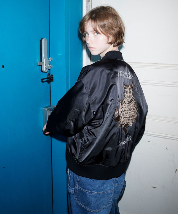 mmts（マミタス）マミタスさま刺繍 リバーシブル ブルゾン（ブルゾン