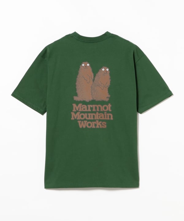 BEAMS（ビームス）【別注】Marmot / Animal T-shirt（Tシャツ