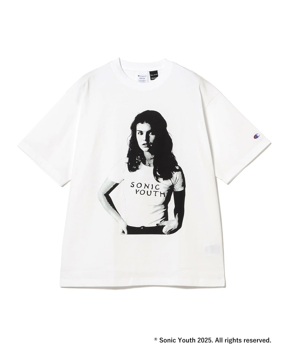 BEAMS（ビームス）【別注】Champion × SONIC YOUTH / SHORT SLEEVE T