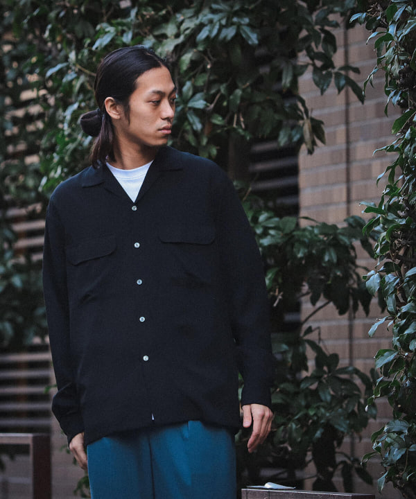 BEAMS（ビームス）ルーズ オープンカラーシャツ（シャツ・ブラウス